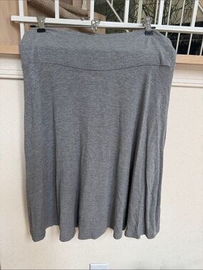 GAP Gray Circle Skirt